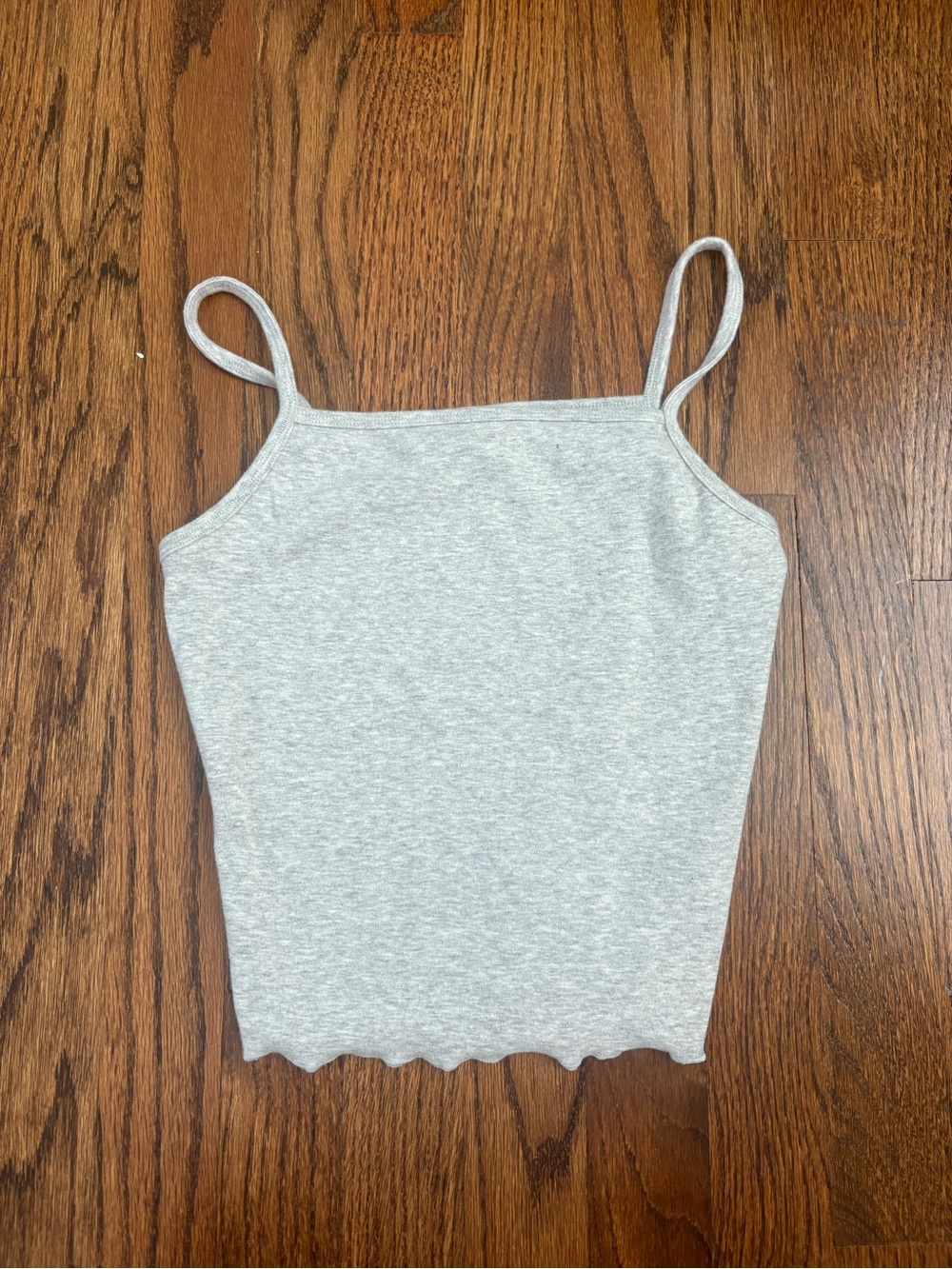 BP Grey Cropped Cami Top